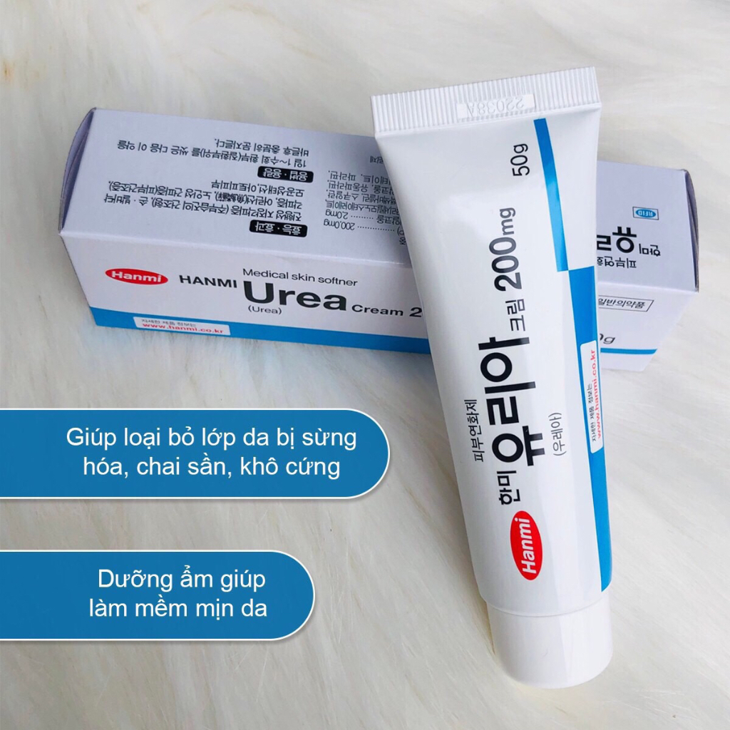 Kem nứt gót chân Urea Hanmi Hàn Quốc 50g. Giải pháp cho làn da nứt nẻ