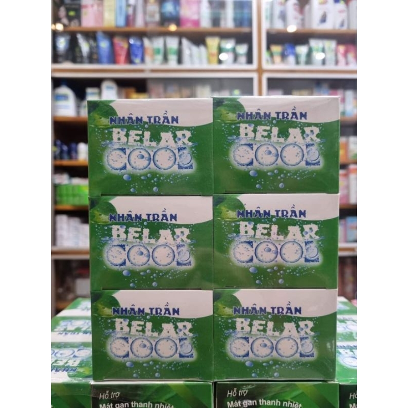 Bột sủi thanh nhiệt nhân trần Belar Cool - Hộp 10 gói