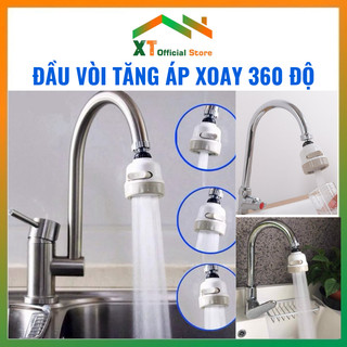 Đầu Vòi Rửa Chén Bát Xoay 360 Độ Bồn Rửa Tay Tăng Áp Điều Hướng 3 Chế Độ Tiết Kiệm Nước
