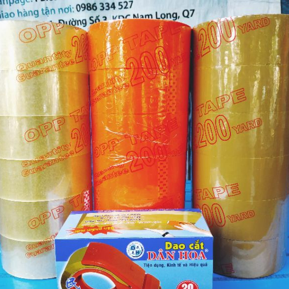 Băng Keo 5F 100 yard 200 yard 6 cuộn