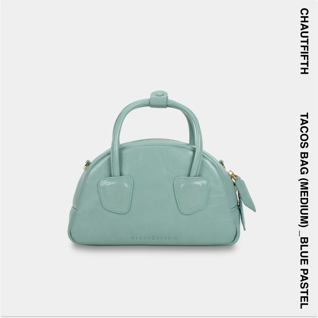 Túi xách TACOS màu Xanh ngọc pastel size lớn (M) - CHAUTFIFTH