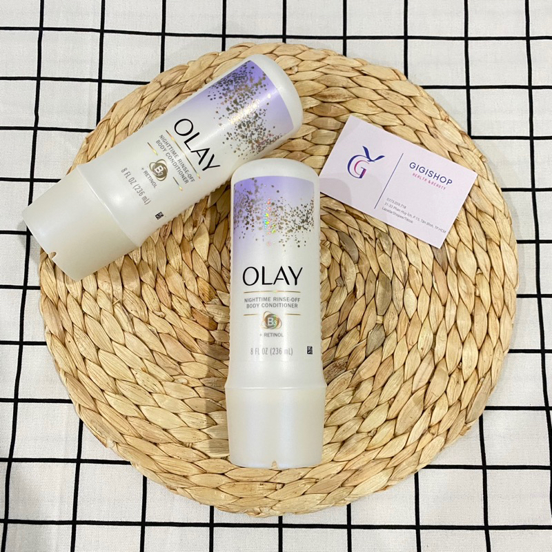 Kem Xả Body Olay Total Moisture Rinse Off Body Conditioner 236ml