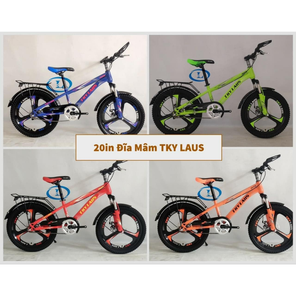 Xe Đạp Trẻ Em 20 Inch TLY LAUS – Bánh Mâm Thắng Dĩa