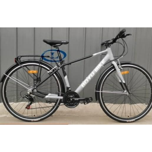 XE ĐAP TOURING 700C ĐƯỜNG PHỔ BOYU BIKE KHUNG SƯỜN NHÔM