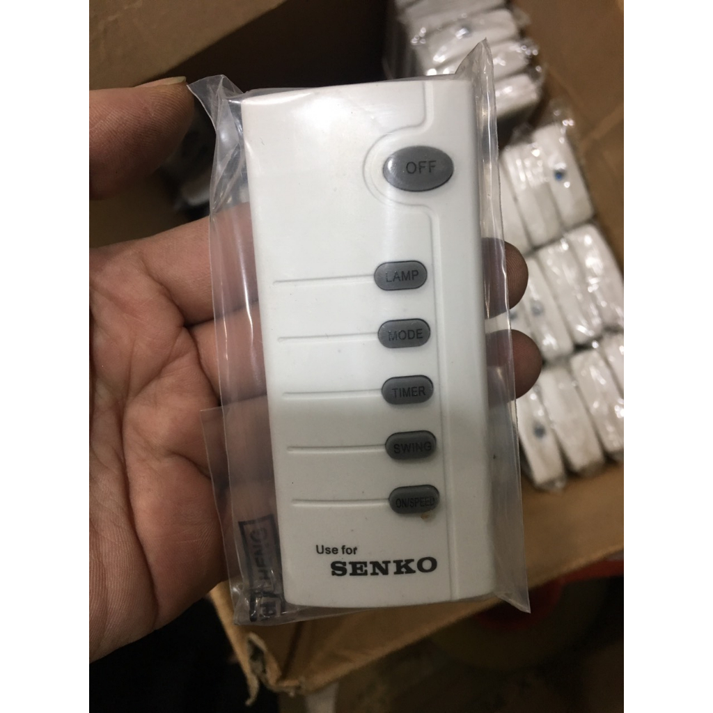 Điều khiển quạt senko thay thế remote Senko zin