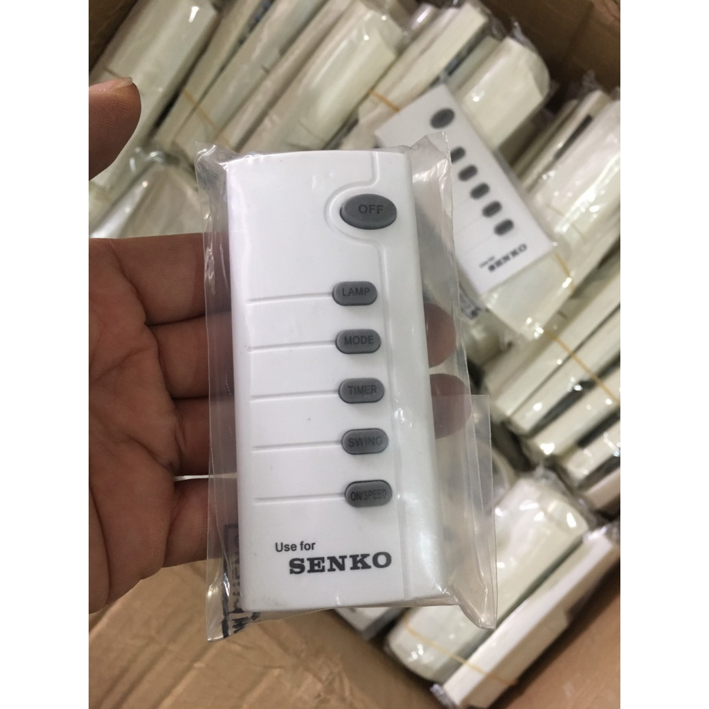 Điều khiển quạt senko thay thế remote Senko zin