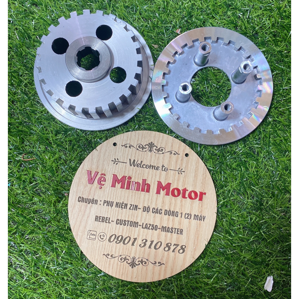 Đế nhôm nồi Rebel 125-150-170-250,Cb 250,Custom 125,L.a 250
