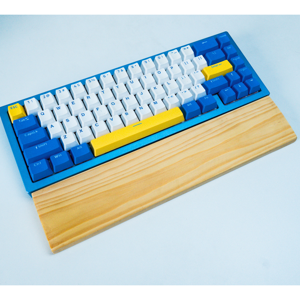 Kê tay bàn phím chất liệu gỗ Tần Bì Nghiện Setup