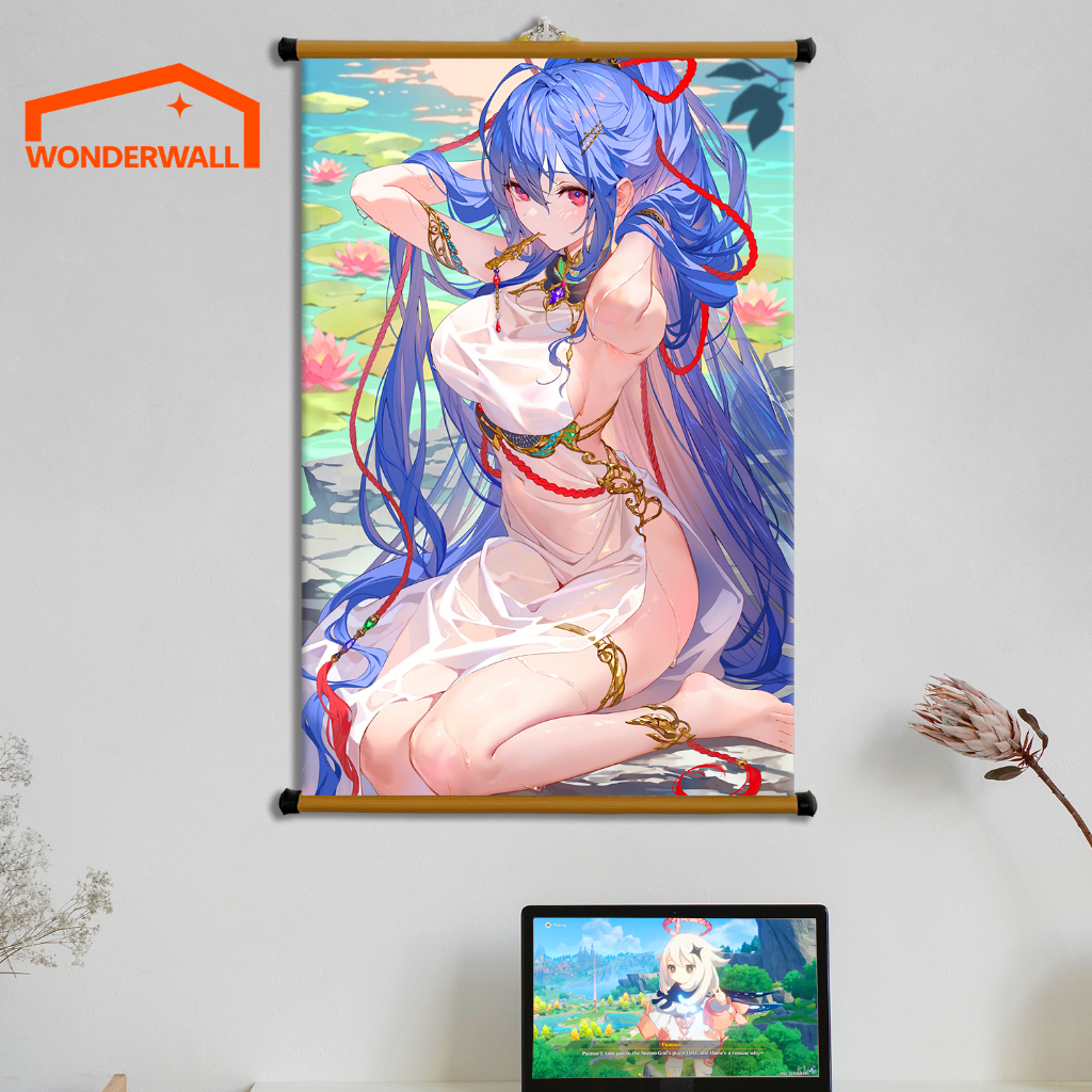 Poster Vải Treo Tường Decor - Genshin Impact - bộ 3