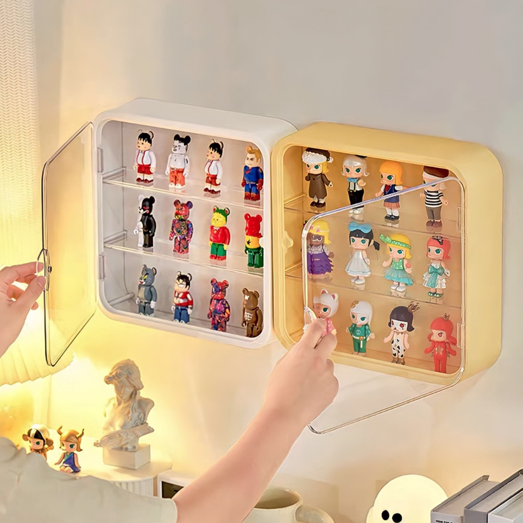 Hộp Trưng Bày Bảo Quản Mô hình Đồ Chơi Nhân Vật Popmart, Dimoo, Arttoy