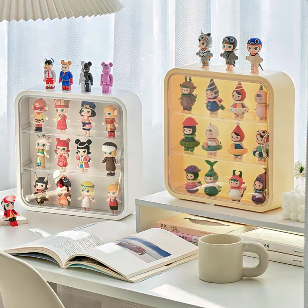 Hộp Trưng Bày Bảo Quản Mô hình Đồ Chơi Nhân Vật Popmart, Dimoo, Arttoy