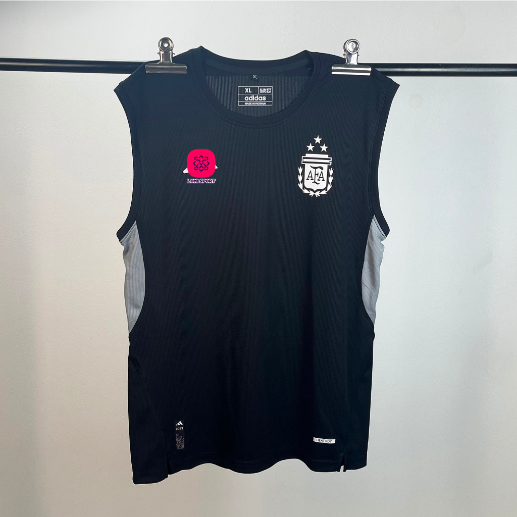 Áo ba lỗ thể thao màu Đen. Miễn phí in logo CLB. Thích hợp chơi Bóng đá, Bóng rổ, tập Gym, Boxing, Muay Thai...