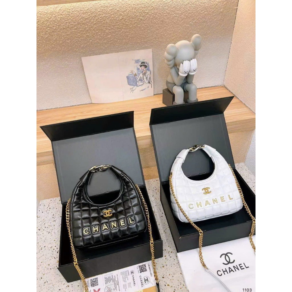 Túi Channel Quai Kiềng Size 20 FUll Box NAm CHâm Túi Xách Nữ Thời Trang Hàng Quảng Châu