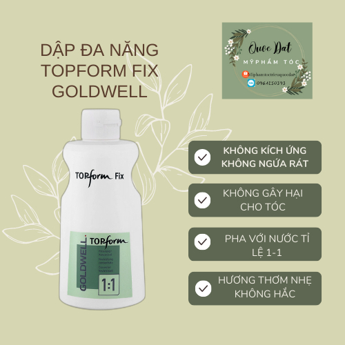 Thuốc dập uốn Goldwell 1000ml