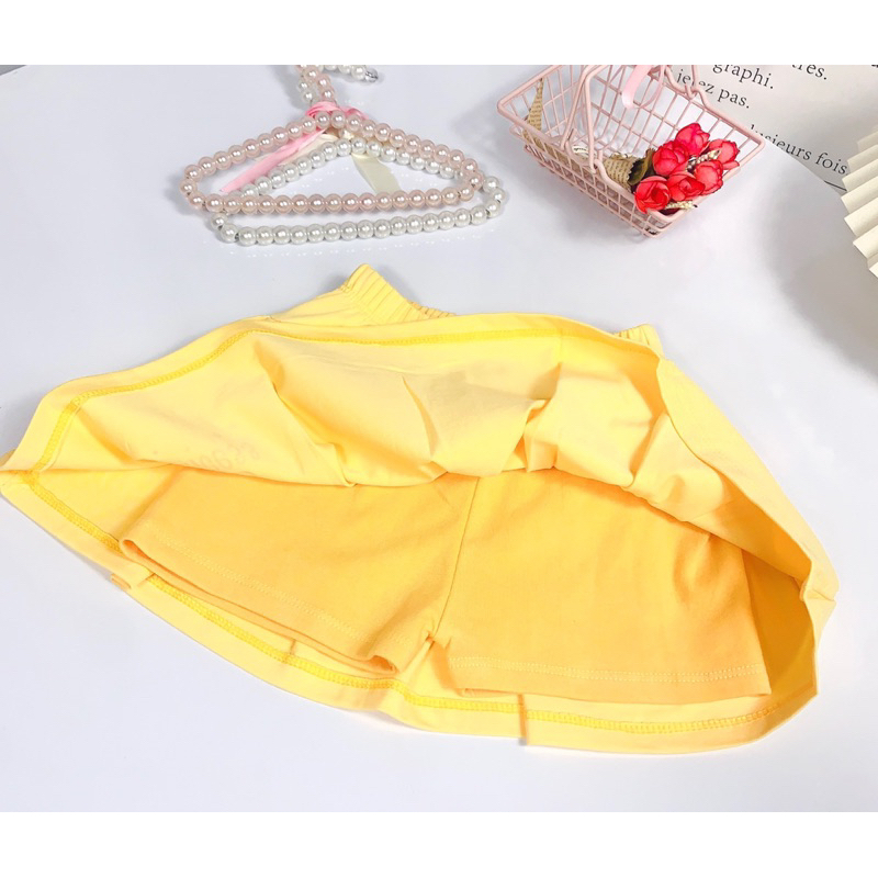 Sét váy Elsa cotton co giãn 4 chiều cao cấp cho bé gái