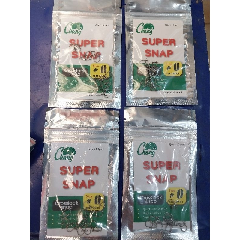 Khóa lure Super Snap Made in Thailan.
