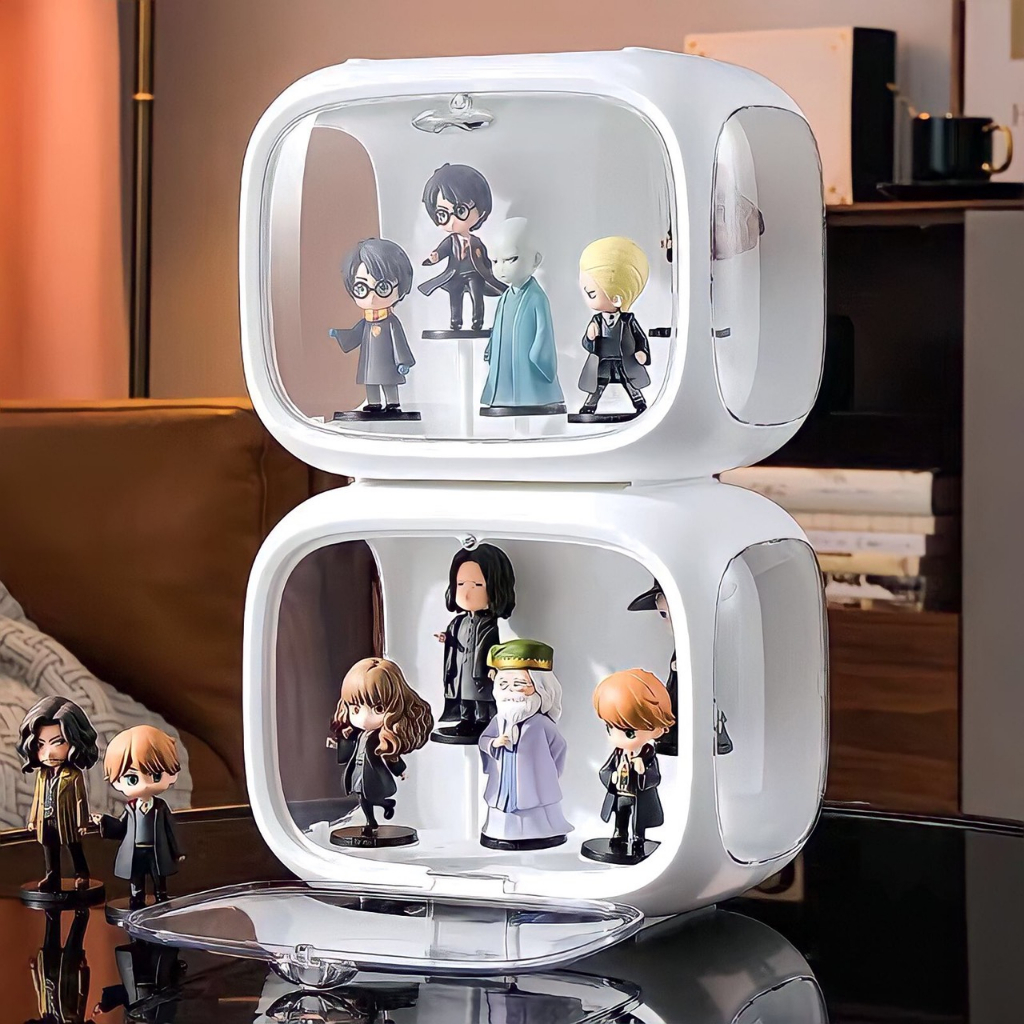 Hộp Trưng Bày Bảo Quản Mô hình Đồ Chơi Nhân Vật Popmart, Dimoo, Arttoy Cao Cấp