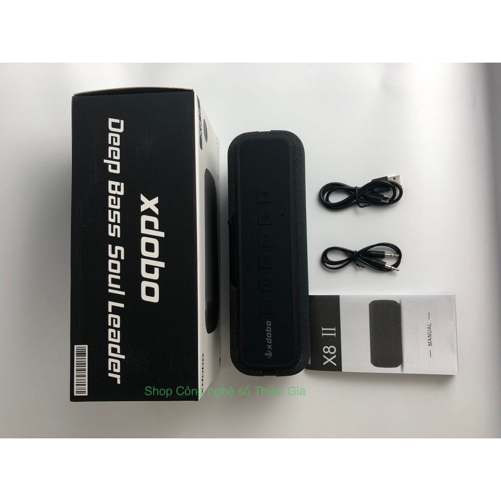 Loa bluetooth Xdobo X8 II 60W siêu trầm, âm thanh hay, công nghệ USA, ghép loa TWS trải nghiệm Stereo và chống nước IPX5