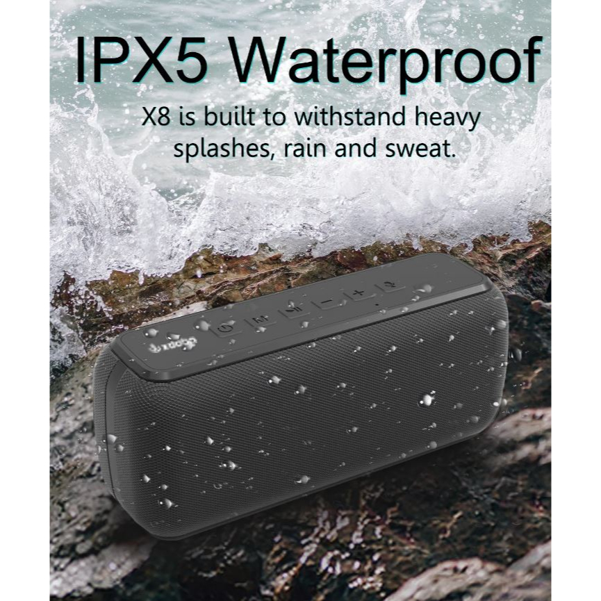 Loa bluetooth Xdobo X8 II 60W siêu trầm, âm thanh hay, công nghệ USA, ghép loa TWS trải nghiệm Stereo và chống nước IPX5