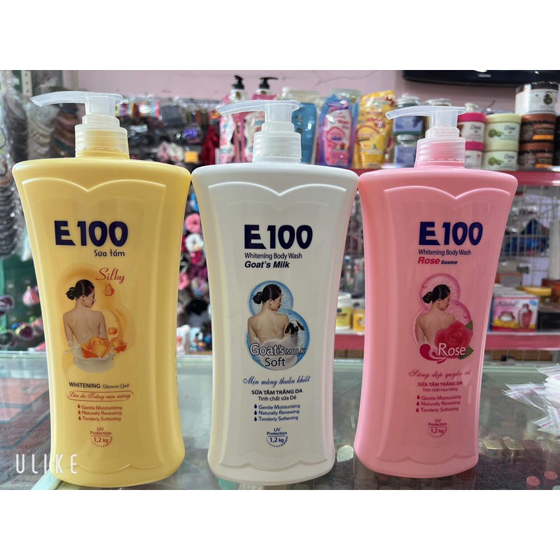 SỮA TẮM TRẮNG DA E100 (1,2KY)