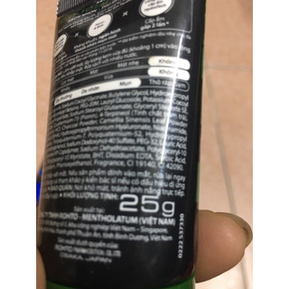 Combo 5 tuýp sữa rửa mặt oxy 25g