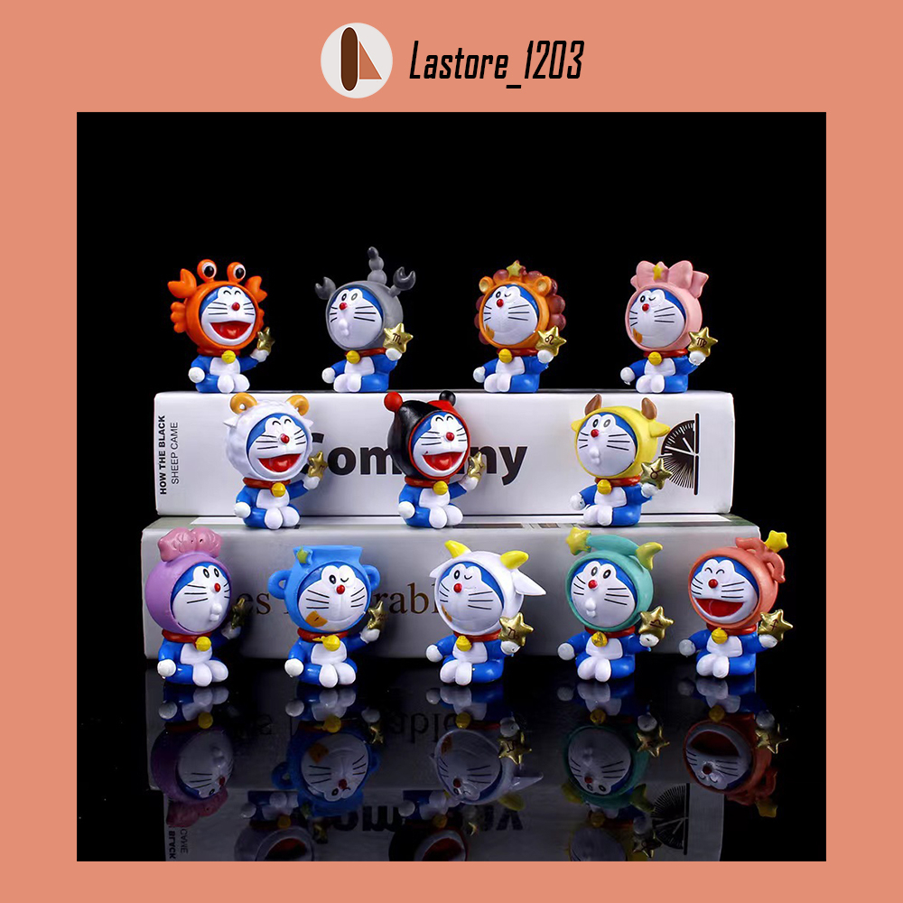 Đồ chơi Mô Hình 12 Doraemon Hoàng Đạo