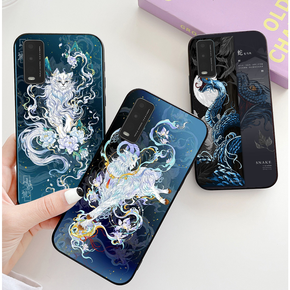 Ốp lưng vivo y20 / v2027 , vivo y20s , vivo y12s in hình con giáp tý sửu dần mão thìn tị ngọ mùi