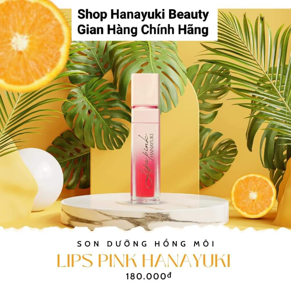 Son dưỡng Hanayuki Lips Pink Hanayuki xoá thâm, hồng môi