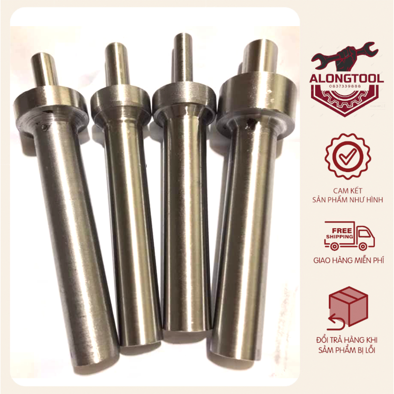 Bộ đóng bi bánh ALONGTOOL , dụng cụ đóng bạc đạn xe máy 201-203-300-301 chất liệu hợp kim CNC