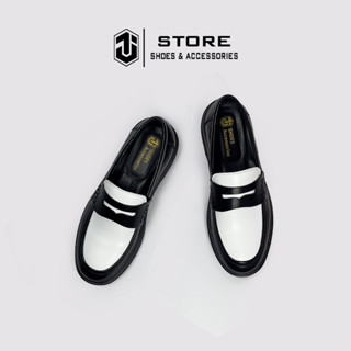 Giày Penny Loafer Da Cao Cấp , đế khâu 100% tăng chiều cao 4 đến 5 cm , Giày Lười Sơn Tùng Hot Trend ( da bò nguyên tấm)