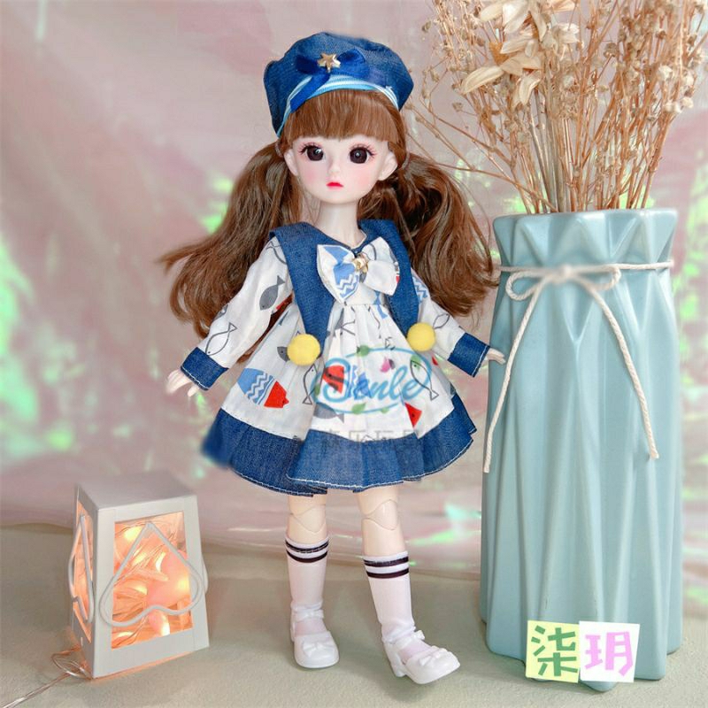 Búp Bê Barbie BJD 30cm Xinh Xắn Đáng Yêu