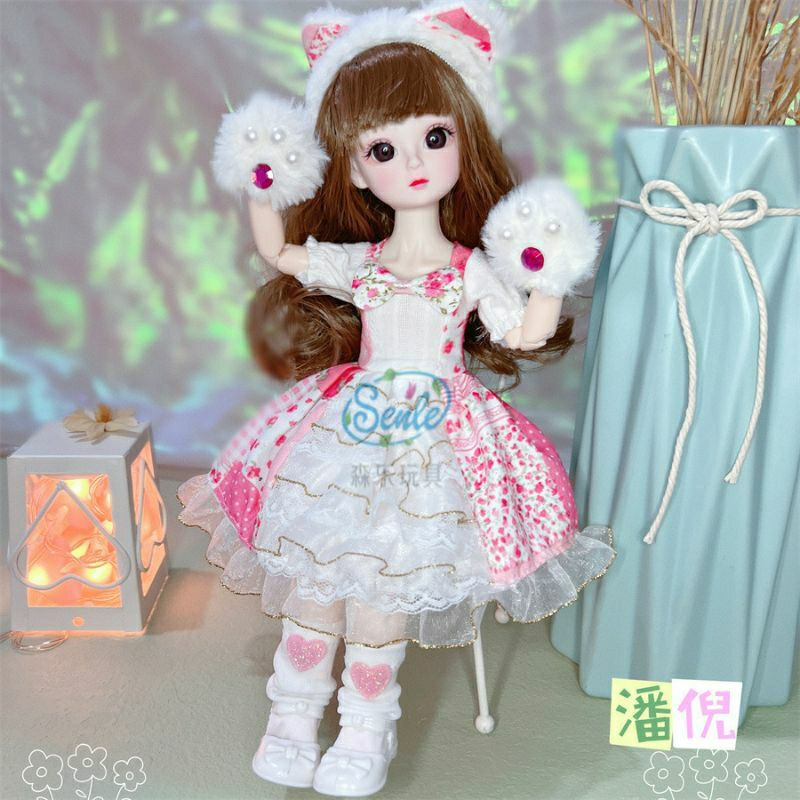 Búp Bê Barbie BJD 30cm Xinh Xắn Đáng Yêu