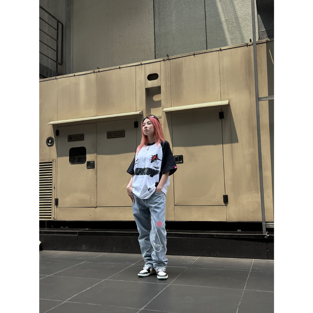 Áo Thun Basic 2.0 Graw Oversized / Black White