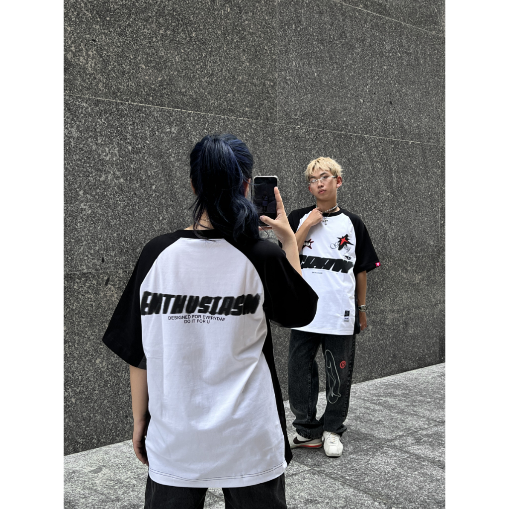 Áo Thun Basic 2.0 Graw Oversized / Black White