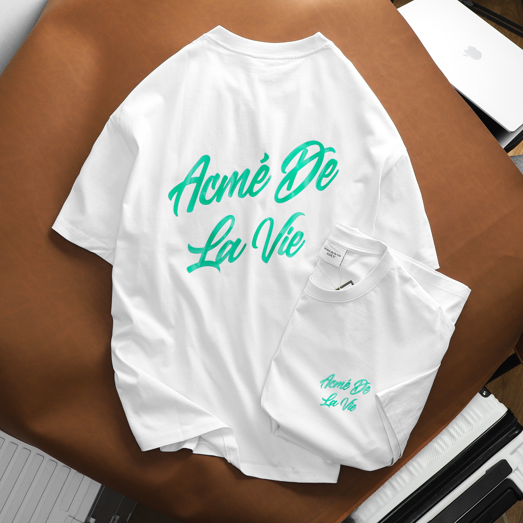 [OVER SIZE ] Áo thun thời trang unisex tay lỡ, chất thun cotton dày mịn, logo in lụa SS23