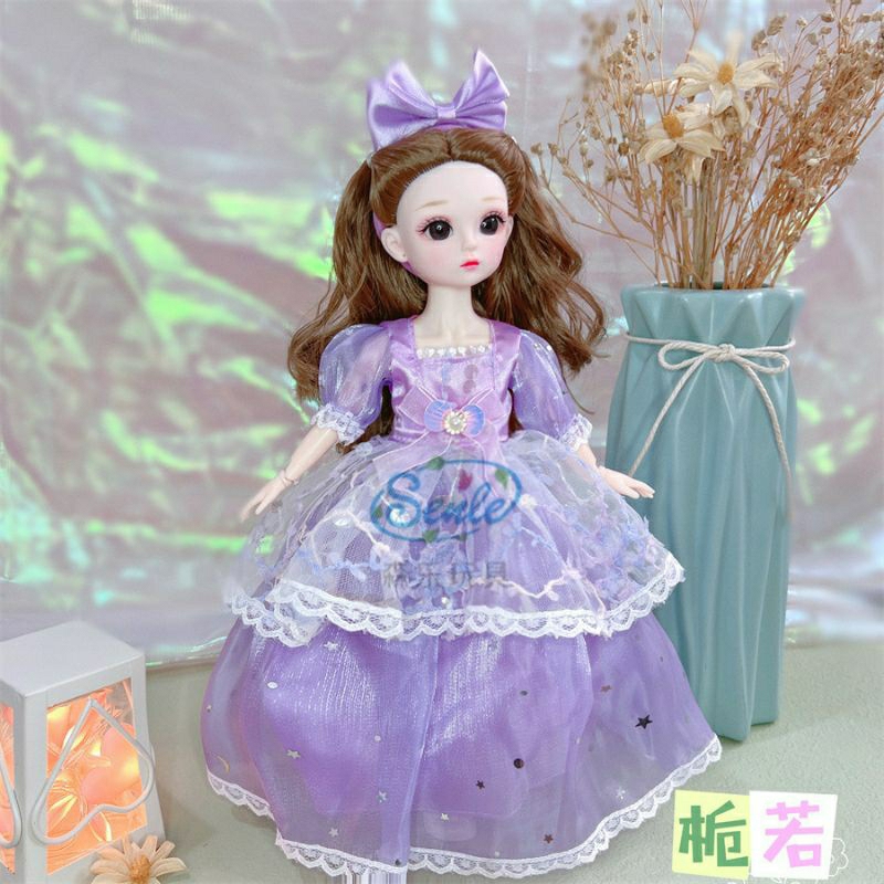 Búp Bê Barbie Công Chúa BJD Cao 30cm Cho Bé Gái