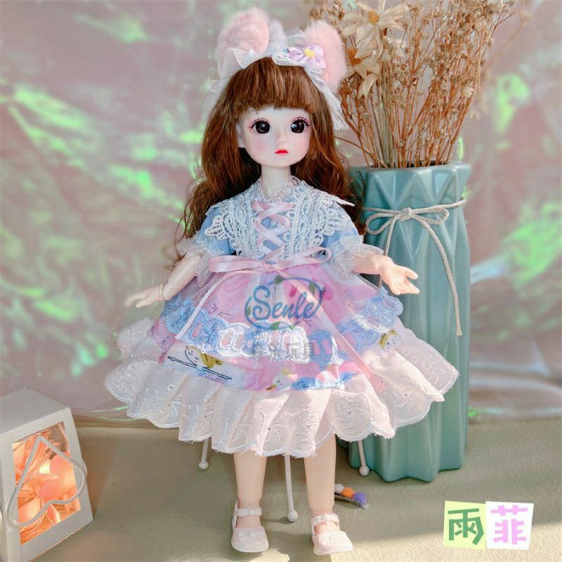 Búp Bê Barbie Công Chúa BJD Cao 30cm Cho Bé Gái