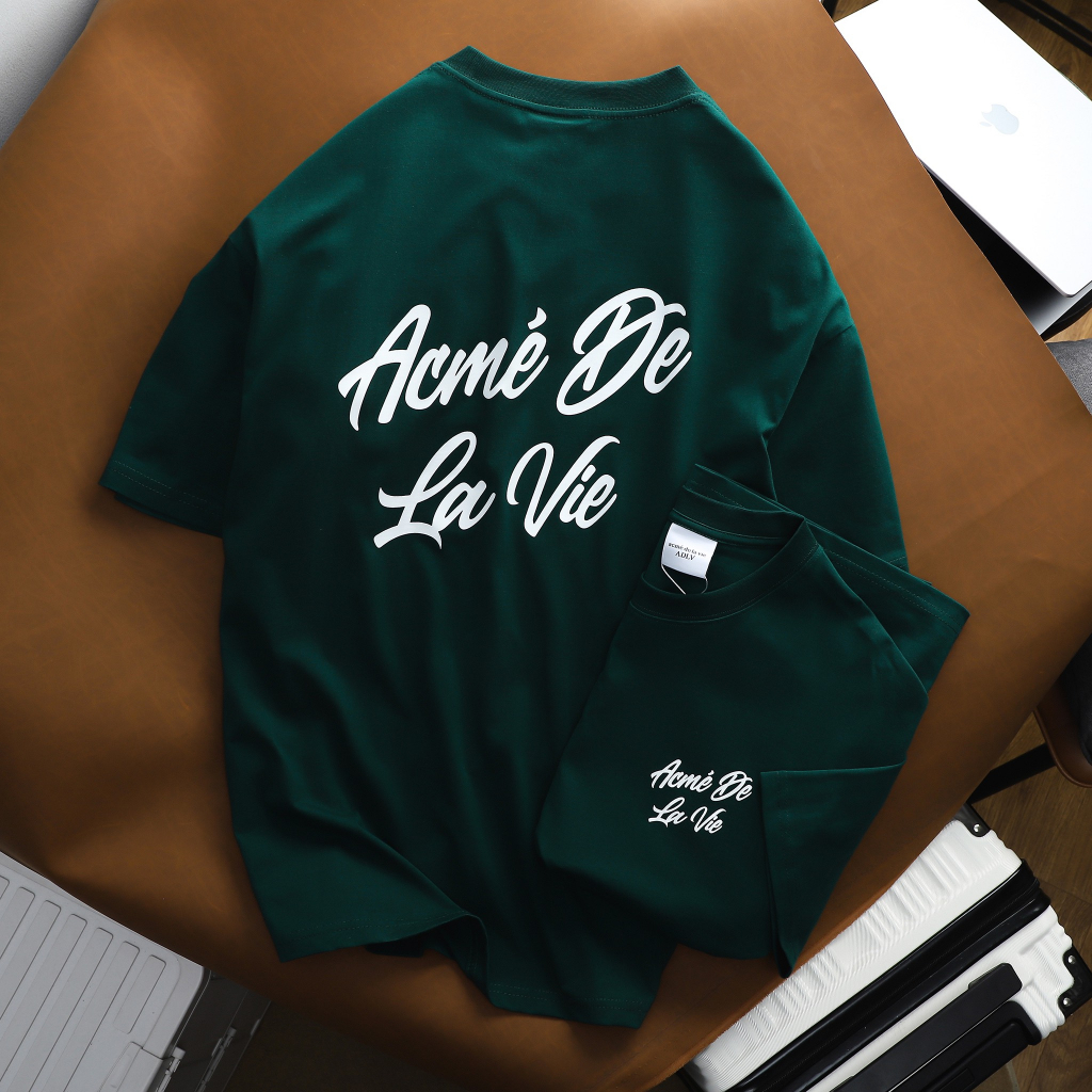 [OVER SIZE ] Áo thun thời trang unisex tay lỡ, chất thun cotton dày mịn, logo in lụa SS23