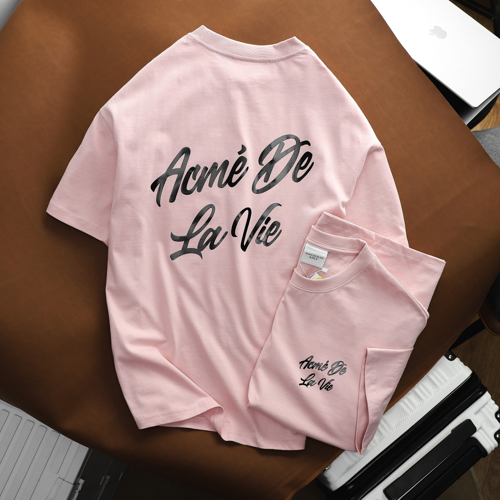 [OVER SIZE ] Áo thun thời trang unisex tay lỡ, chất thun cotton dày mịn, logo in lụa SS23