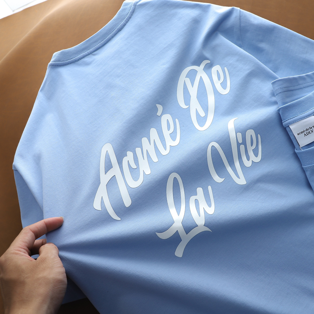 [OVER SIZE ] Áo thun thời trang unisex tay lỡ, chất thun cotton dày mịn, logo in lụa SS23