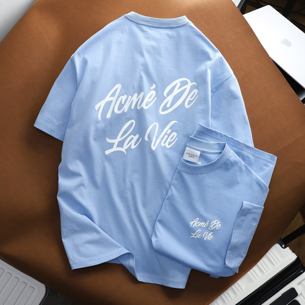 [OVER SIZE ] Áo thun thời trang unisex tay lỡ, chất thun cotton dày mịn, logo in lụa SS23