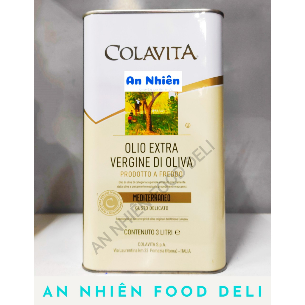 Dầu Oliu Colavita Extra Virgin Pomace Olive Oil 3Lít