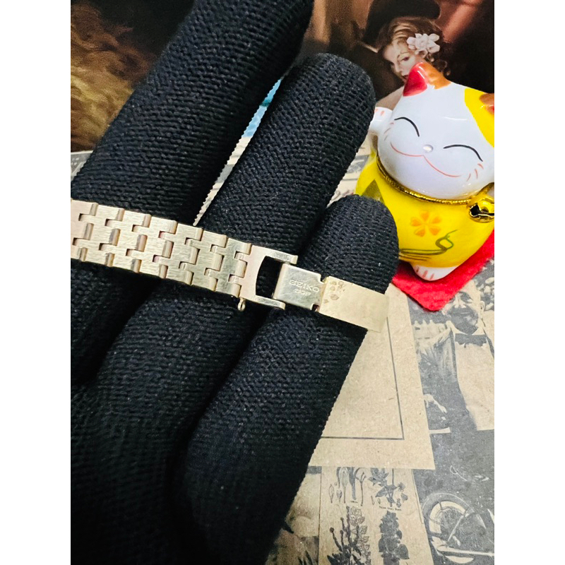 Đồng hồ nữ Seiko quartz bọc vàng SGP toàn thân