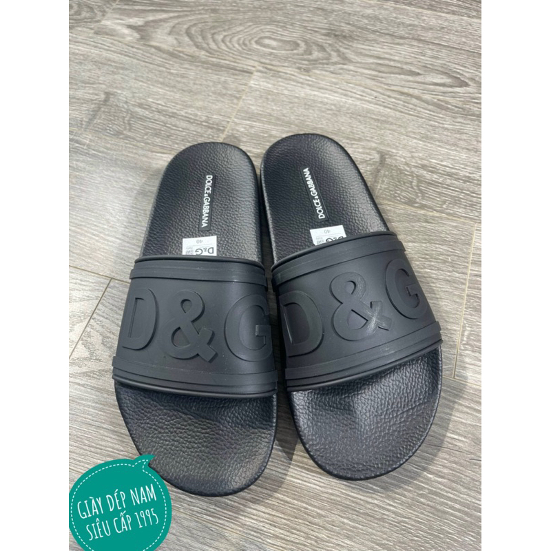 Dép thời trang nam quai ngang DG đế cao su mang êm chân mẫu hot 2023