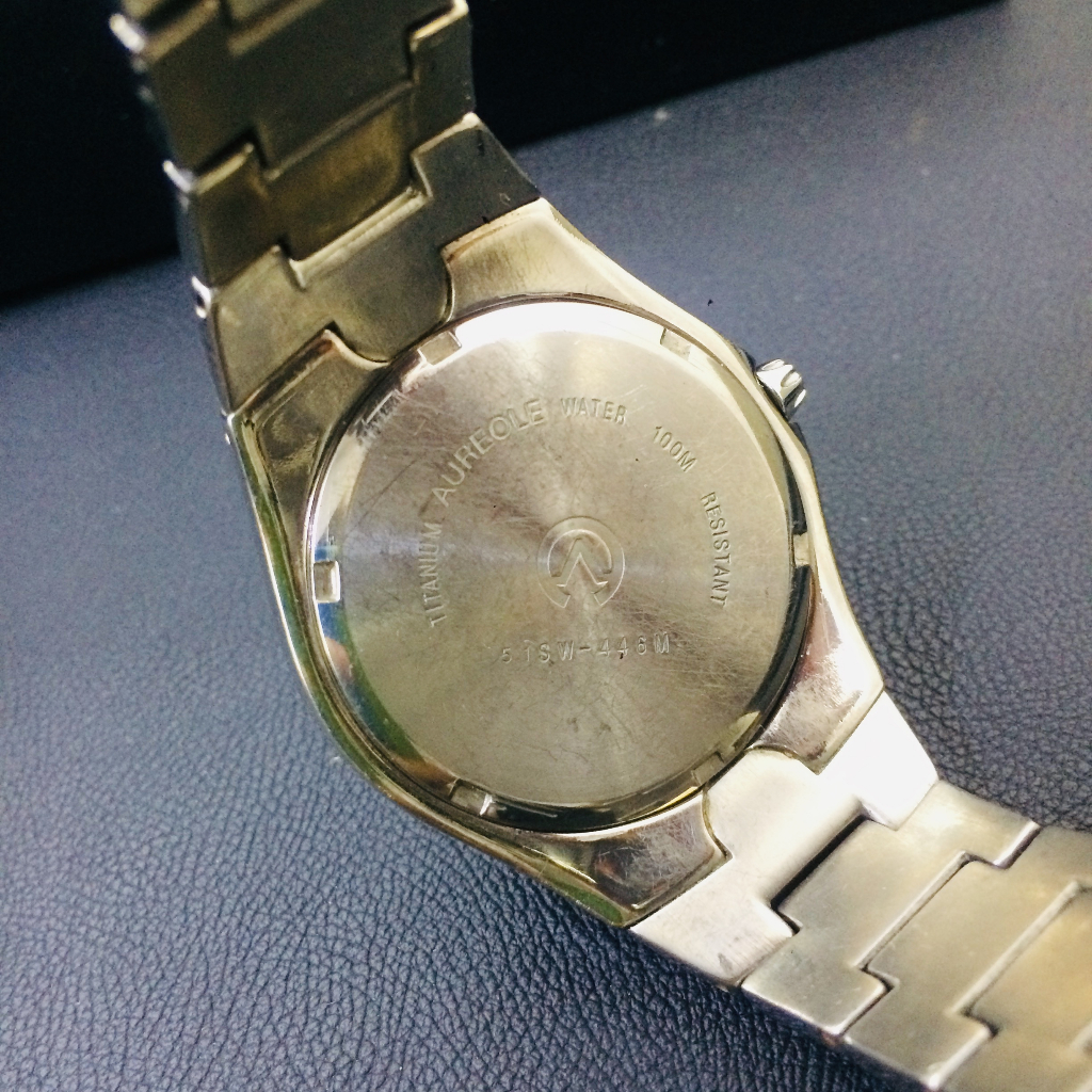 Đồng hồ nam Aureole Titanium Nhật