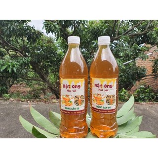 2 lít mật ong hoa vải Mật của 1 loài hoa