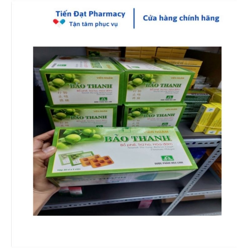 Kẹo ngậm Bảo Thanh vỉ 5 viên
