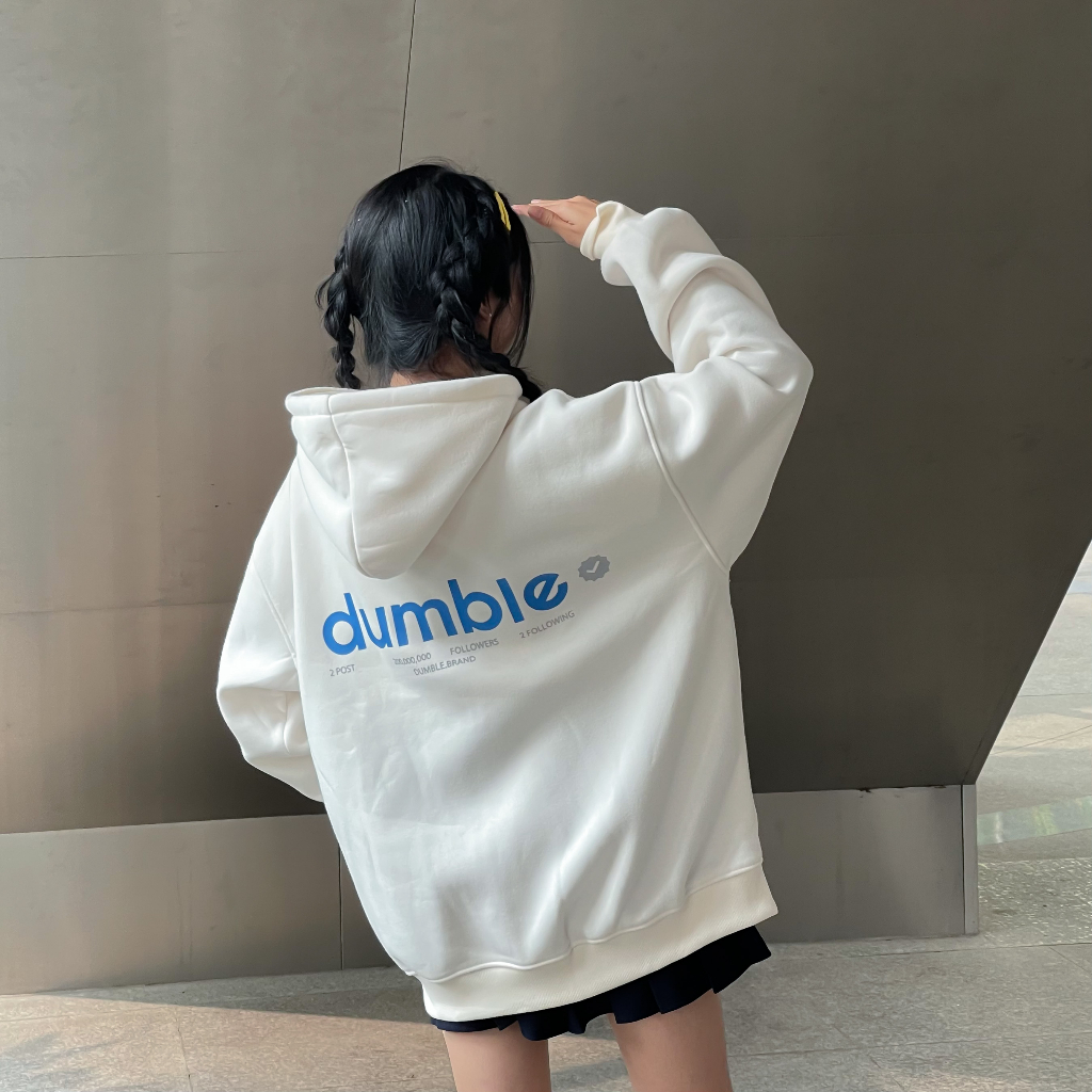 Áo khoác hoodie DUMBLE, áo khoác nỉ form rộng có mũ nam nữ unisex - Homies Saigon | BigBuy360 - bigbuy360.vn