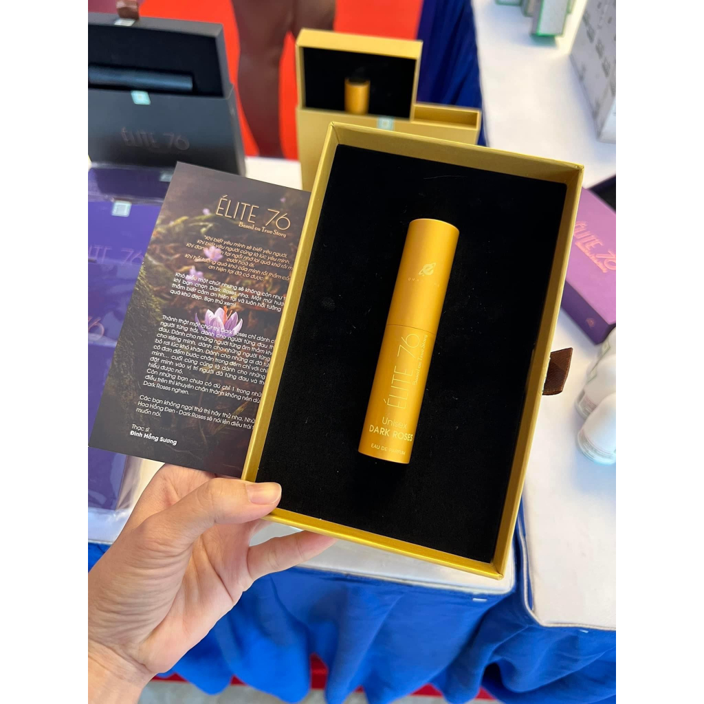 NƯỚC HOA ÉLITE 76 DARK ROSES, HƯƠNG HOA THƠM LÂU QUYẾN RŨ, BÍ ẨN | BigBuy360 - bigbuy360.vn