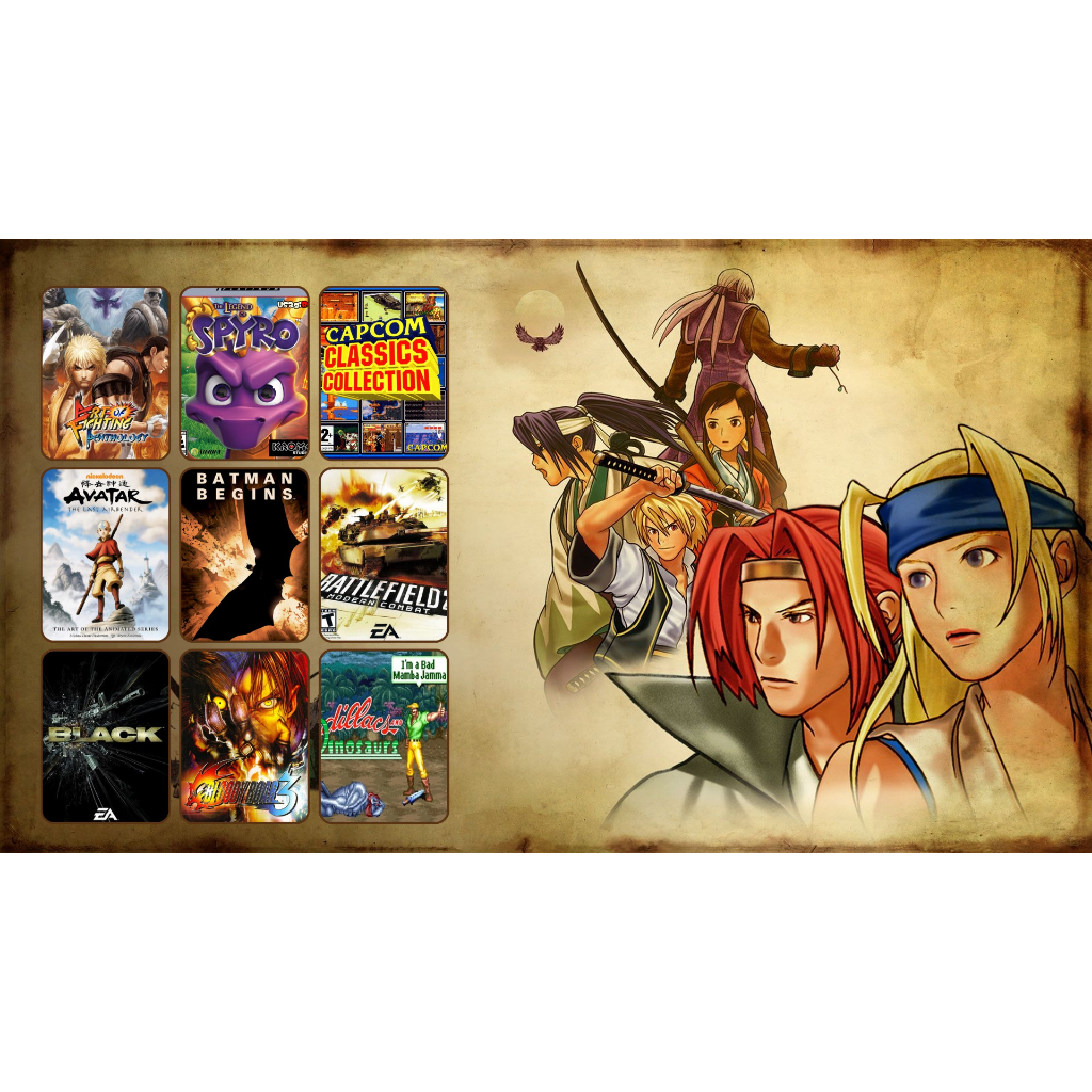 Máy game PS2 kèm ổ cứng 500GB chơi game giải trí cùng gia đình. | BigBuy360 - bigbuy360.vn